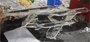 Gran AVIACIÓN CIVIL 3D cristal láser modelo <span class=keywords><strong>de</strong></span> avión - Product Image 6