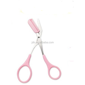 Professionnel Cils Ciseaux À Effiler Peigne Cils Cheveux Clips Ciseaux À <span class=keywords><strong>Sourcils</strong></span> Trimmer Pour Maquillage - Product Image 2