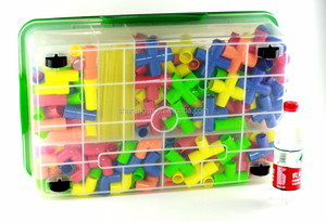 Jouets en plastique non toxiques pour enfants avec conteneur de rangement, cadeau de Noël, <span class=keywords><strong>Mega</strong></span> Modz Tub de Manufacturer Learning Minds, nouvelle mode - Product Image 6