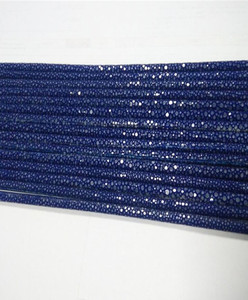 Piel de Raya 100% Genuina, Material de Pulsera de Lujo, Piel de Pez Raya Negra de Alta Gama - Product Image 4