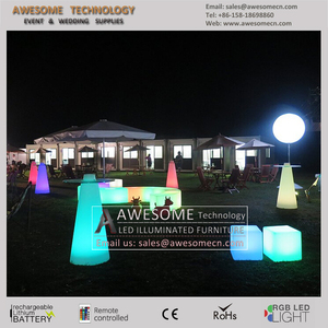 Led iluminado en forma de bota rectángulo mesa de <span class=keywords><strong>bar</strong></span> - Product Image 3