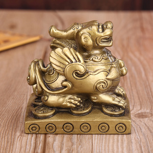 รูปปั้นจีน Fengshui Pi Yao,เรซิ่น Pi Sou , PiXiu - Product Image 6