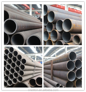ST45 ST52 ראש פלדת ASTM A36 שווה ערך צינור מפעל אספקת שחור פלדה לוח זמנים <span class=keywords><strong>40</strong></span> חלקה צינורות