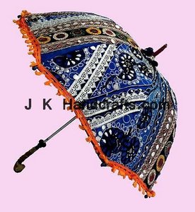 ร่มงานเย็บปะที่สวยงามทำด้วยมือ - Product Image 1