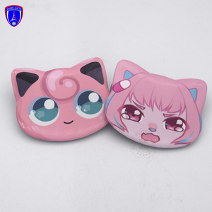 Insignia de botón personalizada con forma de gato, insignia de gato negro de alta calidad con diferentes formas, muestra gratis - Product Image 6