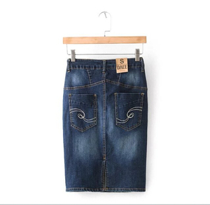 EY0530A Sexy Ladies Blue Skinny 2015 Fashion <strong>Jeans</strong> Cheap <strong>Women</strong> Denim Skirts <strong>Short</strong> Mini Skirt - Product Image 3