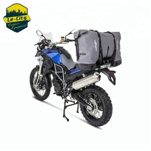 Sac de selle de moto personnalisé en PVC imperméable Roll Top Rider - Product Image 4