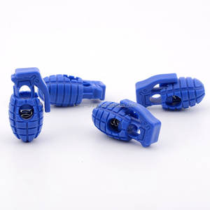 Caliente-venta, colorido Cable de bloqueo cordones cuerda de plástico tapón para prendas de vestir ropa bolsa de deportes chaqueta - Product Image 1