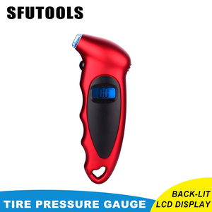 Đồng Hồ Đo Lốp Kỹ Thuật Số Cho Xe Hơi Xe Tải Xe Đạp Với Màn Hình LCD Có Đèn Nền Và Đồng Hồ Đo Áp Suất Lốp Chống Trượt 150 PSI 4 Cài Đặt Công Cụ Xe Hơi ABS - Product Image 2