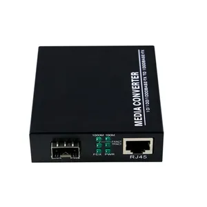 10/100/1000 Mbps Gigabit SFP media converter in fibra ottica apparecchiature