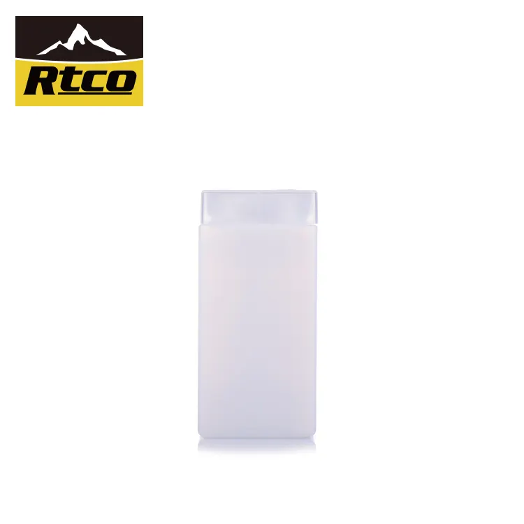 RTCO siyah renk plastik havasız boş pe yumuşak dokunmatik şişe