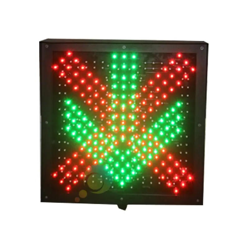 Customized size safety sign 400mm car wash equipment countdown timer led traffic lights