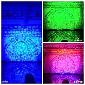 Illuminazione all'aperto della fase di effetto del proiettore di effetto led dell'onda di acqua magica di alto potere 200W