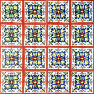 Vendita calda stile marocchino motivo floreale piastrelle di ceramica 20x20cm <span class=keywords><strong>pavimento</strong></span> del <span class=keywords><strong>bagno</strong></span> rustico smaltato 30x30cm piastrelle di cemento fatte a mano - Product Image 5