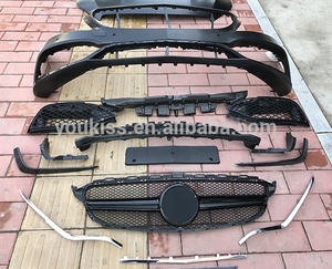 Pare-chocs de voiture pour <span class=keywords><strong>mercedes</strong></span>-benz classe C W205, pièces détachées automobiles, Kit de carrosserie, <span class=keywords><strong>2014</strong></span> 2015 2016 2017 2018, 2 pièces - Product Image 2