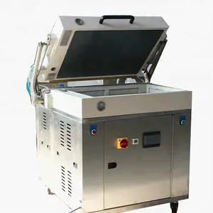 Máquina de embalagem a vácuo para uso industrial, máquina para embalagem à vácuo da pele ZKT-7050 para alimentos no mar/carne/durian e assim por diante seladora a vácuo para carne