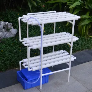 NFT 3 layers 12 pcs pvc pipes Home Garden Hydroponic System