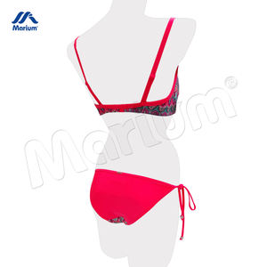 Maillot de bain femme d'été à motifs géométriques, bretelles personnalisées - Product Image 2