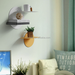 Estante de pared redondo de metal, decorativo, antiguo, proveedor de China, para almacenamiento para decoración del hogar - Product Image 6