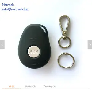 Personal Usage and Black White Red Green Blue Color sweet key chain gps tracker