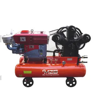 Coal mining industrial use Three stage double tank piston air compressor