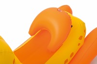 Cheval à bascule gonflable pour bébé Bestway, cheval à bascule en PVC d'intérieur avec dossier