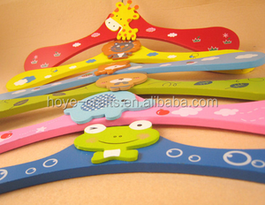 <span class=keywords><strong>Cintre</strong></span> en <span class=keywords><strong>bois</strong></span> personnalisé pour enfants avec motif animal à vendre - Product Image 6