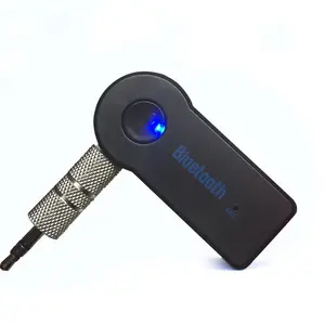 Bluetooth araç kiti, AUX Bluetooth ses adaptörü, 3.5mm araba Bluetooth alıcısı müzik Streaming & Handsfree çağrı