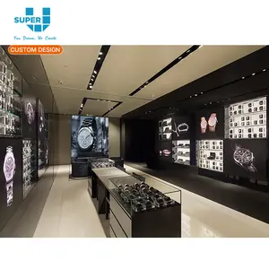 Cina Fornitura Produttore Originale 3D Negozio di Orologi di Interior Design per Orologio Da Polso