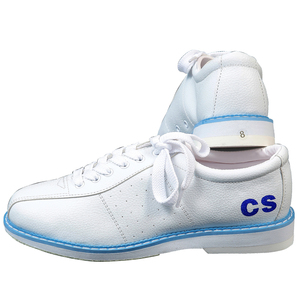 Zapatos de bolos blancos de PU para hombre y mujer, gran oferta - Product Image 3