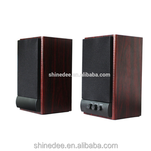 Classica In Legno Speaker, usb del computer 2.0 altoparlante con ingresso usb - Product Image 1