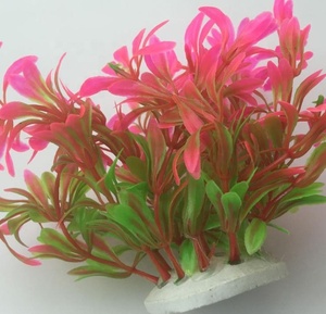 Plante aquatique en plastique, Simulation de l'herbe pour Aquarium, poissons décorative et accessoires - Product Image 1