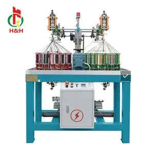 Henghui 29 צירים באיכות גבוהה מכונת שזירה במהירות גבוהה לייצור חבל אלסטי שטוח