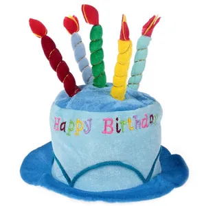 Divertente Cappelli di Partito Torta Di Compleanno Con Le Candele Cappello-Esilarante Torta Di Compleanno Con Le Candele Cappello