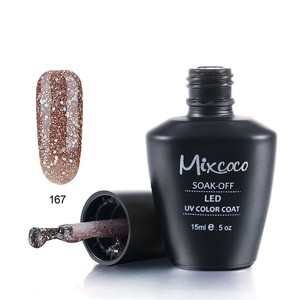 Mixcoco-esmalte de gel uv led para uñas, serie 15ml, 192 colores, larga duración, sin hema, marca privada, alta calidad - Product Image 2