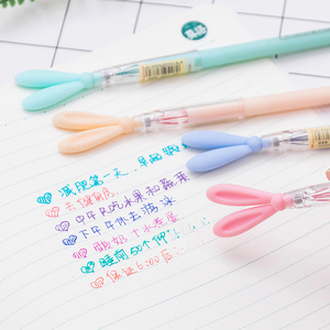 ¡Venta al por mayor! bolígrafo de gel <span class=keywords><strong>borrable</strong></span> de tinta multicolor adorable kawaii <span class=keywords><strong>con</strong></span> relleno de punta de diamante - Product Image 4