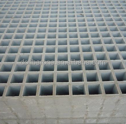 Fiberglass Grid Concrete Drainage Floor Grating