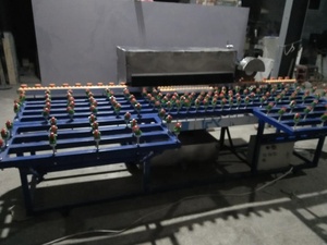 Abrasive Belt <strong>Glass</strong> Edging <strong>Machine</strong> for Insulating <strong>Glass</strong>