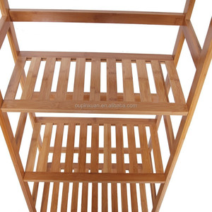 Estantería de Bambú, Estantería Individual de Bambú, Librería <span class=keywords><strong>Plegable</strong></span> de Madera de Bambú - Product Image 2