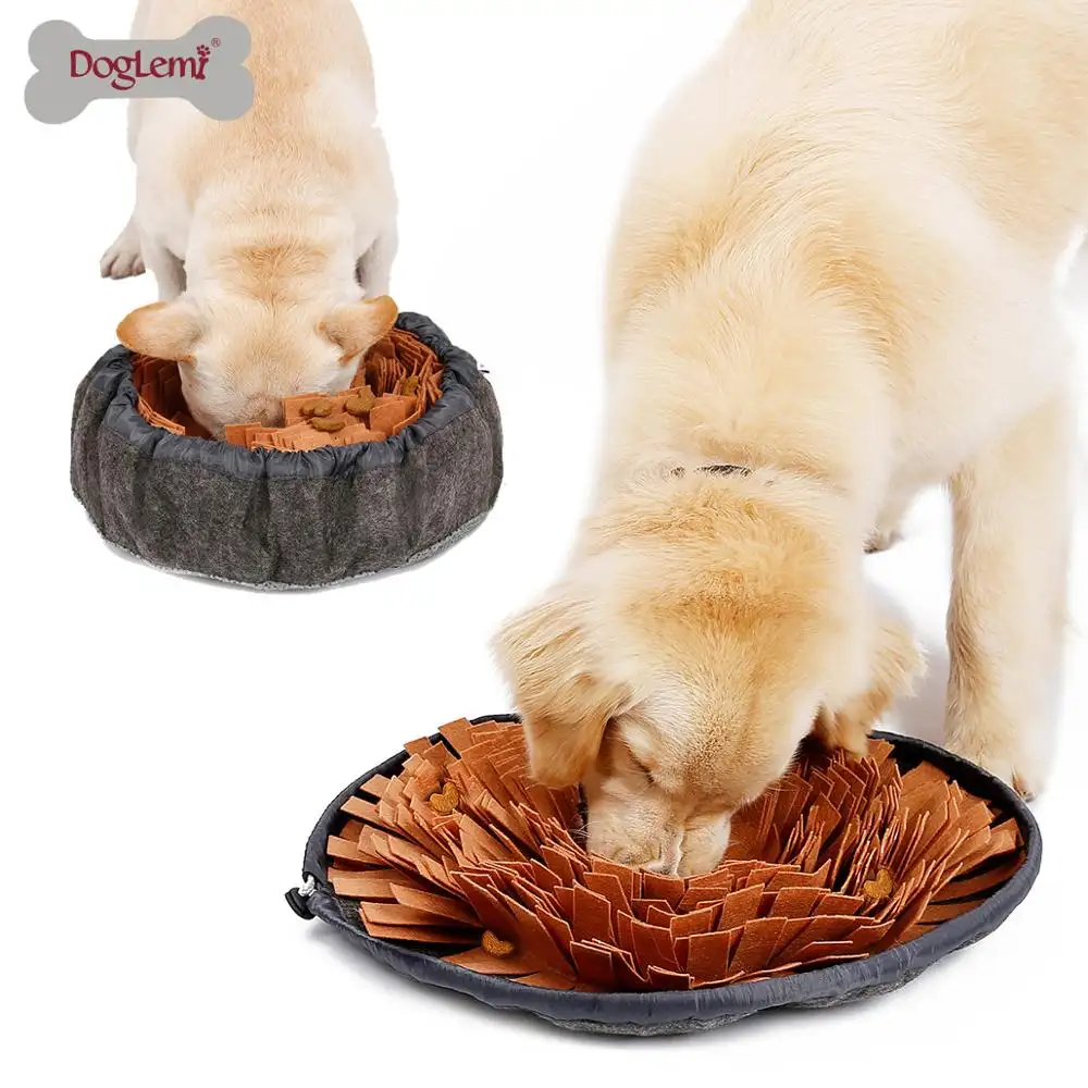 Pet Dog Training Product Smell Snuffle Feed Bowls Slow Eating Dog Bowl