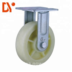 DY77 4 Zoll <span class=keywords><strong>5</strong></span> Zoll 6 Zoll Industrielle Eisen-PU-Schwenkrollen Schwerlast-Laufrollen - Product Image 4