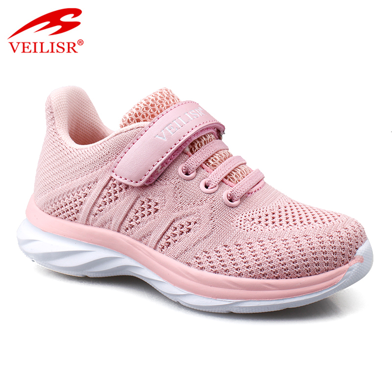 Самые популярные детские модные кроссовки из трикотажной ткани, детская повседневная обувь