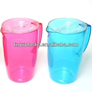 PS Plastic cold water pitcher with 4 cups