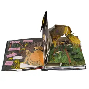 Livro infantil artesanal 3d