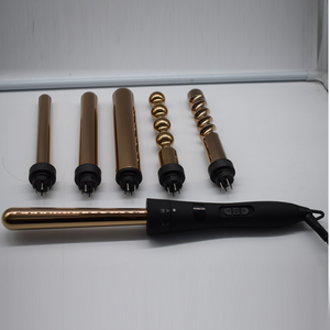 Multifuncional intercambiables LCD magia 5 en 1 cerámica rizador de pelo máquina según <span class=keywords><strong>lo</strong></span> visto en TV - Product Image 1