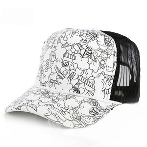 <span class=keywords><strong>De</strong></span> impresión al por mayor lavable completo espuma cuerda <span class=keywords><strong>de</strong></span> malla <span class=keywords><strong>camionero</strong></span> gorra <span class=keywords><strong>de</strong></span> béisbol con respaldo ajustable - Product Image 2