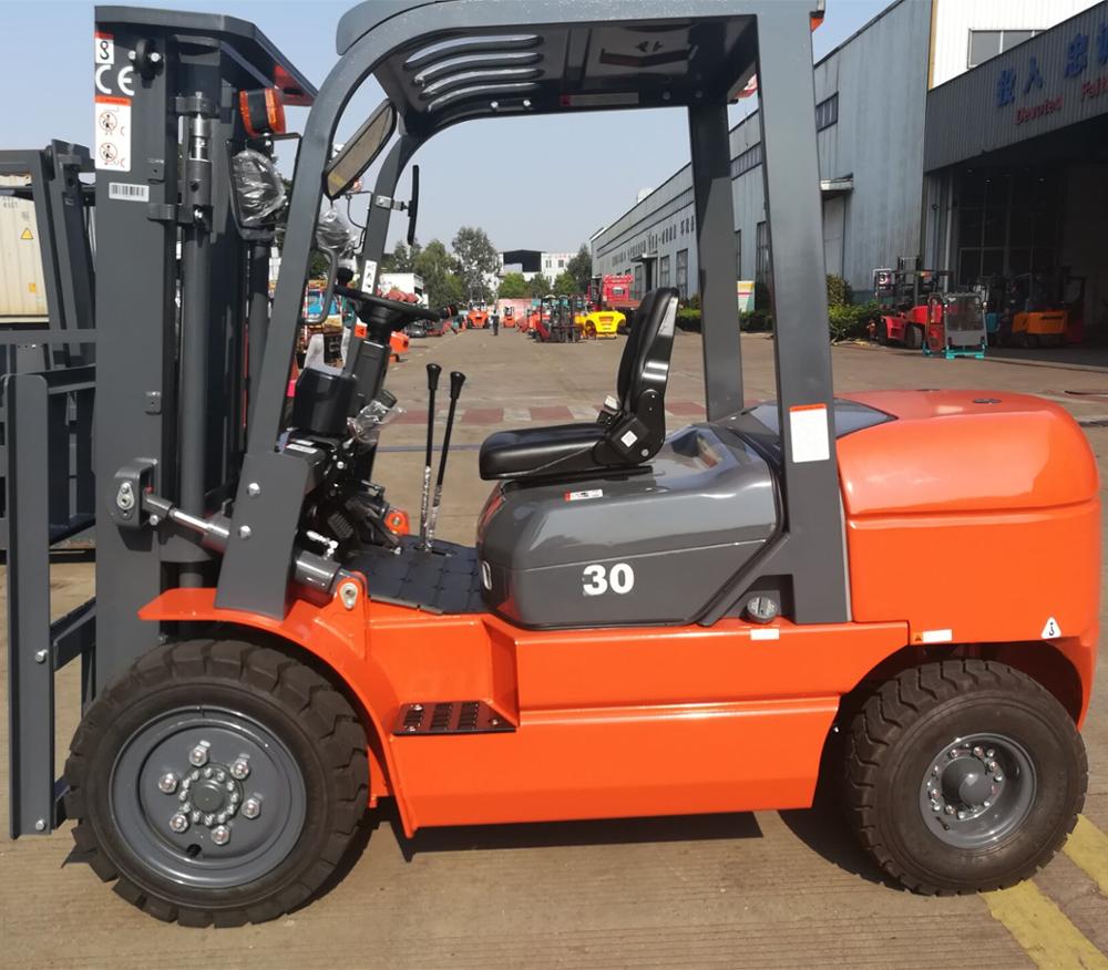 Прямая продажа с фабрики flift 3-тонный дизельный вилочный погрузчик погрузчики с японским S4S двигателя