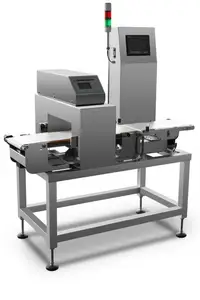 Combo Metal Detector And Checkweigher Machine For Food Processing Industry