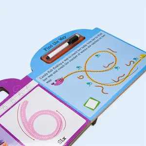 2022 Numbers activity book with pen for clean pages