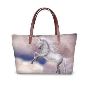 Lujo caballo impreso bolso de mano, bolso de gran tamaño para las mujeres - Product Image 1